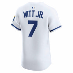 Bobby Witt Jr. Kansas City Royals Nike Home ElitePlayer Jersey - White Jerseys