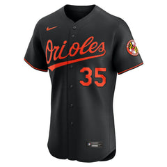 Adley Rutschman Baltimore Orioles Nike Alternate Elite Jersey - Black Jerseys