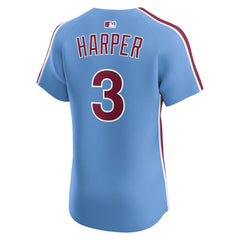 Bryce Harper Philadelphia Phillies Nike Alternate Elite Jersey - Light Blue Jerseys