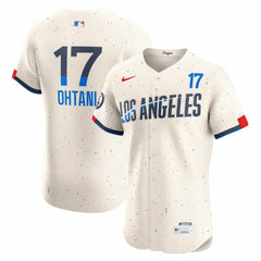 Shohei Ohtani Los Angeles Dodgers Nike City Connect Elite Jersey - Cream Jerseys