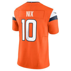 Bo Nix Denver Broncos Vapor F.U.S.E. Limited Jersey - Orange Jerseys