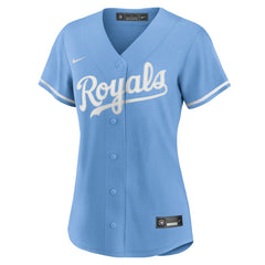 Bobby Witt Jr. Kansas City Royals Nike Women's Alternate Replica Player Jersey - Light Blue Jerseys