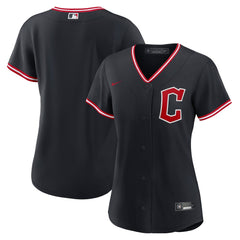 Cleveland Guardians Nike Women's Alternate Replica Jersey - Navy Jerseys