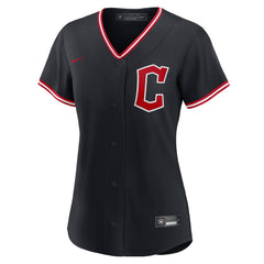 Cleveland Guardians Nike Women's Alternate Replica Jersey - Navy Jerseys