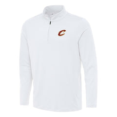 Cleveland Cavaliers Antigua Reprocess Quarter-Zip Top White outlet