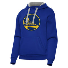 Golden State Warriors Antigua Women's Victory Pullover Hoodie Royal outlet