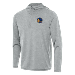Golden State Warriors Antigua Tidy Quarter-Zip Hoodie Heather Gray outlet