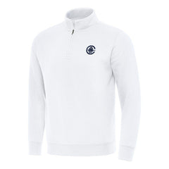 LA Clippers Antigua Victory Quarter-Zip Mock Sweatshirt White outlet