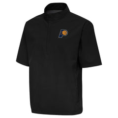 Indiana Pacers Antigua Brisk Quarter-Zip Windbreaker Black outlet