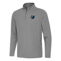 Memphis Grizzlies Antigua Twine Quarter-Zip Top Black outlet