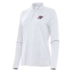 Oklahoma City Thunder Antigua Women's Reprocess Quarter-Zip Top White outlet