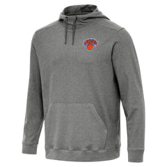 New York Knicks Antigua Cloud Pullover Hoodie Heather Black outlet