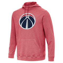 Washington Wizards Antigua Cloud Pullover Hoodie Heather Red