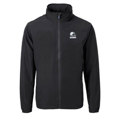 Cleveland Browns Cutter & Buck Charter Eco Recycled Full-Zip Hoodie Jacket - Black Hoodies