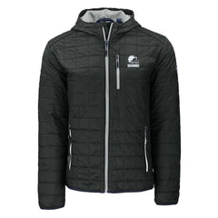 Cleveland Browns Cutter & Buck Rainier Primaloft Eco Full-Zip Hooded Jacket - Black Jackets