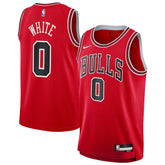 Coby White Chicago Bulls Youth Swingman Jersey Red Icon Edition