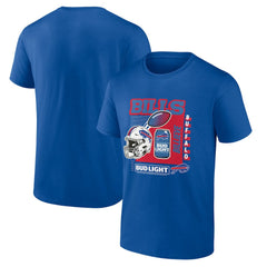 Buffalo Bills Bud Light T-Shirt - Royal T-shirts