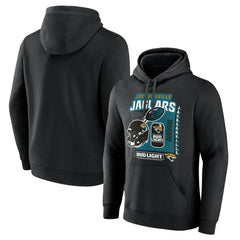 Jacksonville Jaguars Bud Light Pullover Hoodie - Black Hoodies