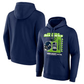 Seattle Seahawks Bud Light Pullover Hoodie - Navy Hoodies