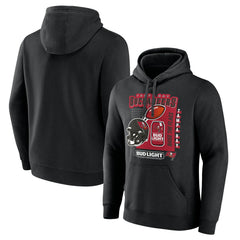 Tampa Bay Buccaneers Bud Light Pullover Hoodie - Black Hoodies