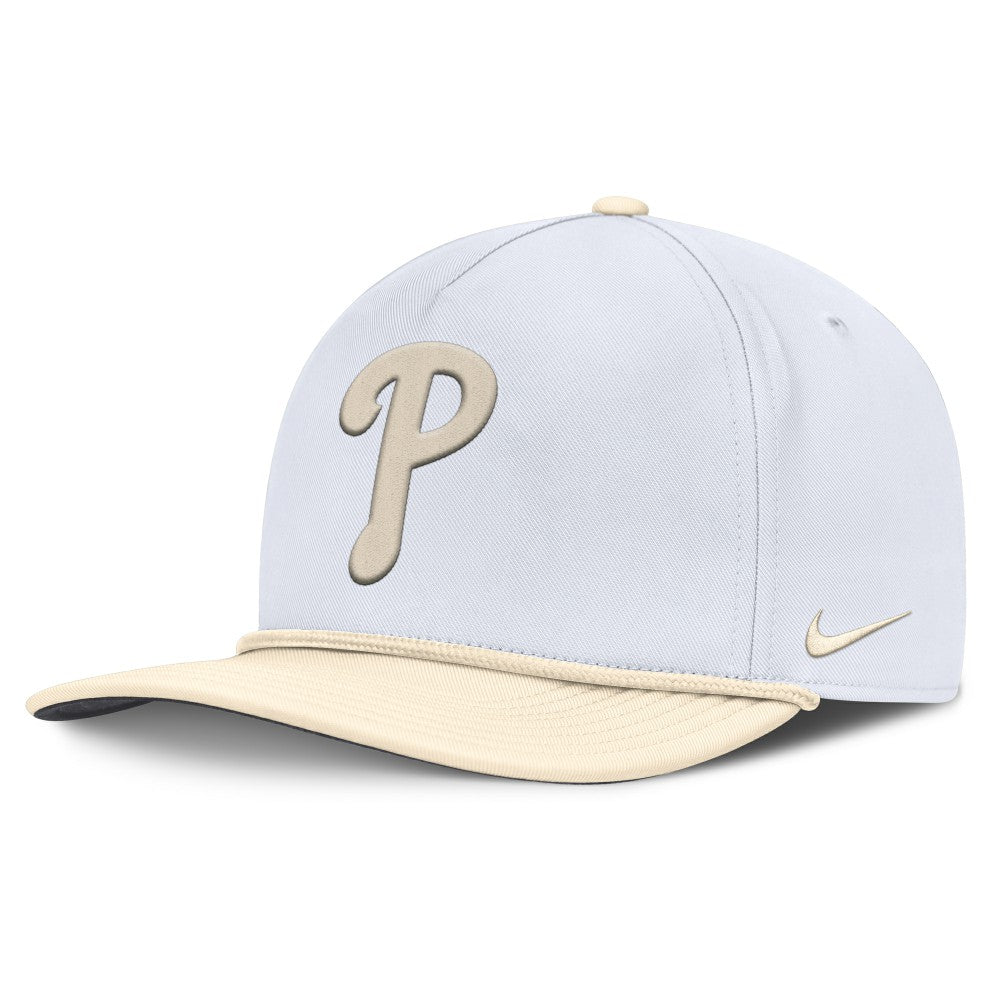 Philadelphia Phillies Nike Pro Performance Snapback Hat - White/Cream Hats