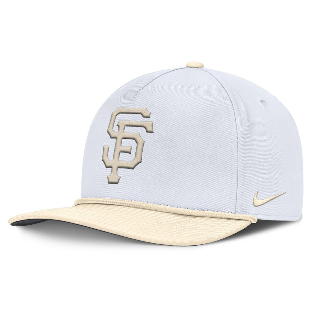 San Francisco Giants Nike Pro Performance Snapback Hat - White/Cream Hats