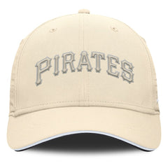 Pittsburgh Pirates Nike Rise Performance Flex Hat - Cream Hats