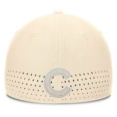 Chicago Cubs Nike Rise Performance Flex Hat - Cream Hats