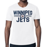 Winnipeg Jets Starter Mesh Look Team Name T-Shirt - White | US 202296557