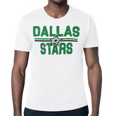 Dallas Stars Starter Mesh Look Team Name T-Shirt - White | US 202296590