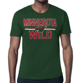 Minnesota Wild Starter Mesh Look Team Name T-Shirt - Green | US 202296607