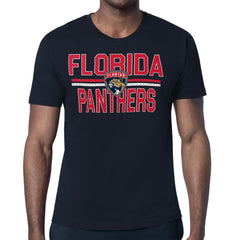 Florida Panthers Starter Mesh Look Team Name T-Shirt - Navy | US 202296614