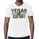 Vegas Golden Knights Starter Mesh Look Team Name T-Shirt - White | US 202296631