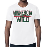 Minnesota Wild Starter Mesh Look Team Name T-Shirt - White | US 202296633