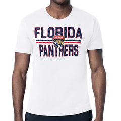 Florida Panthers Starter Team Wordmark & Logo T-Shirt - White | US 202296638