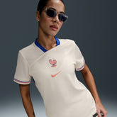 France Women's National Team Women's 2025/26 Away Replica Jersey Cream - Nike discount