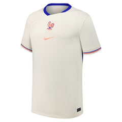 France Women's National Team Youth 2025/26 Away Replica Jersey Cream - Nike on sale