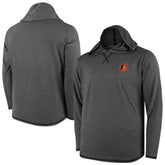 Baltimore Orioles Butter Stripe Tri-Blend Long Sleeve Hoodie T-Shirt - Black Hoodies