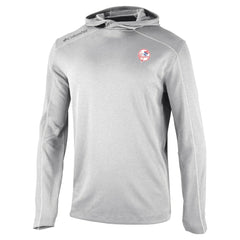 New York Yankees Columbia Omni-Wick Shotgun Pullover Hoodie - Gray Hoodies