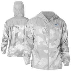 Los Angeles Dodgers Columbia Camo Flash Challenger Full-Zip Windbreaker Jacket - Gray Jackets