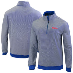 Philadelphia Phillies Columbia Omni-Wick Even Lie Quarter-Zip Pullover Top - Royal Pullover