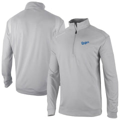 Los Angeles Dodgers Columbia Oakland Downs Omni-Wick Quarter-Zip Top - Gray Tops