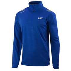 Los Angeles Dodgers Columbia Oakland Downs Omni-Wick Quarter-Zip Top - Royal Tops