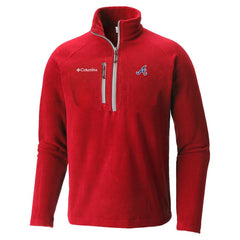 Atlanta Braves Columbia Fast Trek III Half-Zip Fleece Pullover - Red Pullover