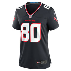Andre Johnson Houston Texans Women's Team Retired Player Game Jersey - Navy Jerseys