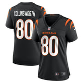 Cris Collinsworth Cincinnati Bengals Women's Team Retired Player Game Jersey - Black Jerseys
