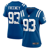 Dwight Freeney Indianapolis Colts Women's Team Retired Player Game Jersey - Royal Jerseys