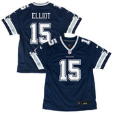 Ezekiel Elliott Dallas Cowboys Youth Game Jersey - Navy Jerseys