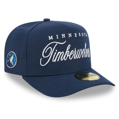 Minnesota Timberwolves 2025 NBA Draft A-Frame 59FIFTY Fitted Hat Navy - New Era