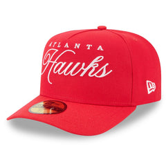 Atlanta Hawks 2025 NBA Draft A-Frame 59FIFTY Fitted Hat Red - New Era